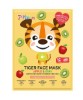 7Th Heaven Apple And Kiwi Tiger Face Mask