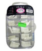 APN New Natural W 100 Nail Tips White