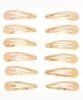Metal Snap Hair Clips CF29014GOL