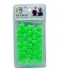 Style Collection Heart Shape Hair Beads BD003 Green