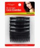 Magic Collection Side Combs Small 7611 Black