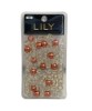 Lily Collection Beads Pink And Crystal 609