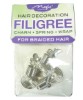 Filigree Spring Tube Decoration FILISPRO05SIL