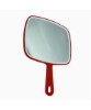 Deluxe Jumbo Hand Mirror Red