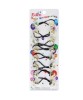 Hair Accessories LB20GG Clear Gold Glitters