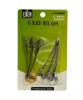 Eden Professional Quality 6 Duck Bill Long Metal Clips 03506