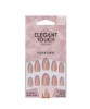 Elegant Touch Blush Suede Nail With Glue 