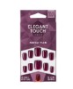 Elegant Touch Perfect Plum Nail With Glue