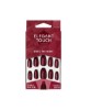 Elegant Touch Steel The Night Nail With Glue