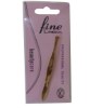 Fine Linesuk Tweezers Gold Plated Steel