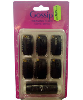 Gossip Black Weaving Clips With Thread 36Pcs