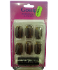 Gossip Brown Weaving Clips With Thread 36Pcs