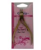 Cuticle Nipper Gold Plated 053