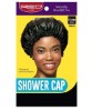 Waterproof Shower Cap Black HSH01