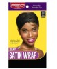 Silky Satin Wrap Black HWR01