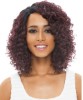 Natural Super Flow Deep Part Syn Bohemian Lace Wig