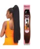 Essentials Snatch And Wrap Synthetic Pony Straight