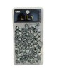 Lily Collection Beads Black And White 612