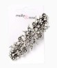 Vintage Style Crystal Flower Barrette 4226