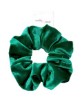 High Shine Green Velvet Large Scrunchie 9329