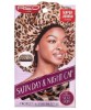 Satin Day And Night Cap Leopard HDNP05