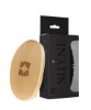 Wave And Beard Soft Curved Hairbrush