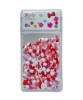 Style Collection Hair Beads BD011 White And Red