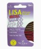 Lisa Metal Free Elastic Hair Bands With Sparkle 29A2