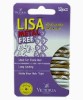 Lisa Metal Free Elastic Hair Bands 2A4