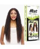 Mist Synthetic Inky Deep Middle Part HD Lace Wig