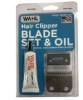 Hair Clipper Blade Set And Oil