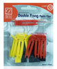 Double Prong Plastic Clips 7928