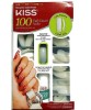 Kiss 100 Full Cover Long Square Nails