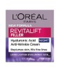 Revitalift Filler Deep Replumping Anti Aging Night Cream