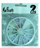 Teardrop Coloured Rhinestone Wheel