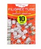 Magic Collection Filigree Tube Bead 012DIS Silver