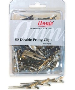 Annie 80 Double Prong Clips 3192