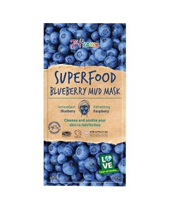 7Th Heaven Superfood Blueberry Mud Mask