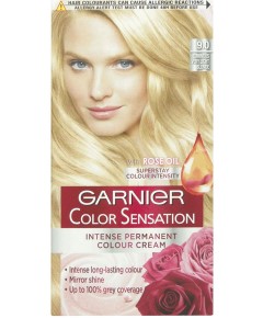 Color Sensation Intense Permanent Colour Cream Luminous Very Light Blonde 9.0