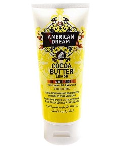 American Dream Cocoa Butter Cream With Lemon