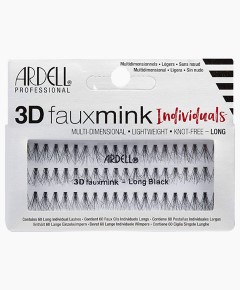 Ardell 3D Fauxmink Individuals Knot Free Lashes