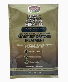 Black Castor Miracle Growth Protection Moisture Restore Treatment