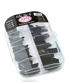 APN Classic C 100 Nail Tips Classic Black