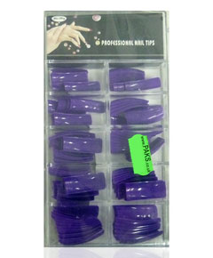 APN 100 Nail Tips Dark Blue
