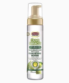 Olive Miracle Anti Breakage Foam Setting Mousse 