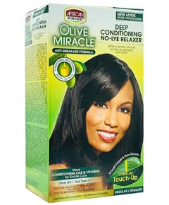 Olive Miracle Deep Conditioning No Lye Relaxer
