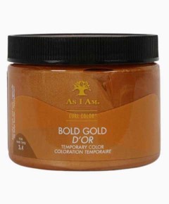 As I Am Curl Color Bold Gold Temporary Color