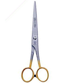 ASQ Stainless Steel Gold Thumb Scissors