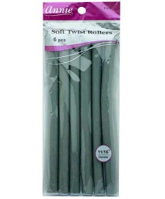 Annie Soft Twist Rollers Purple 1209