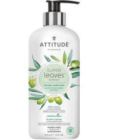 Super Leaves Science Natural Olive Leaves Hand Soap